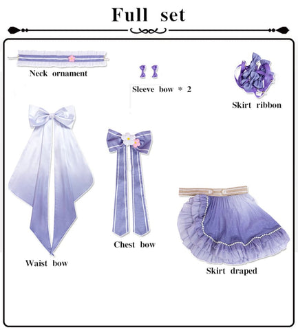 【Pre-Sale】Anime LoveLive! Nijigasaki High School Idol Club Cosplay Women’s Skirt Cosplay Costume Tennouji