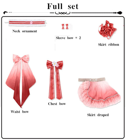 【Pre-Sale】Anime LoveLive! Nijigasaki High School Idol Club Cosplay Women’s Skirt Cosplay Costume Yuuki