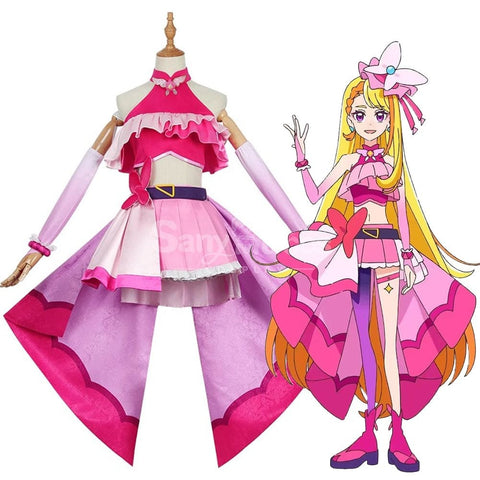 【Pre-Sale】Anime Pretty Cure Hanging Sky Cosplay Hijiri Ageha Costume Premium Edition Costumes