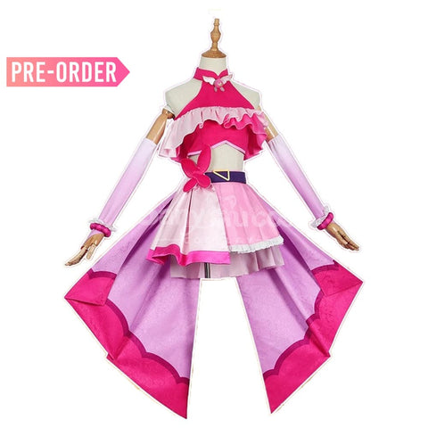 【Pre-Sale】Anime Pretty Cure Hanging Sky Cosplay Hijiri Ageha Costume Premium Edition Costumes