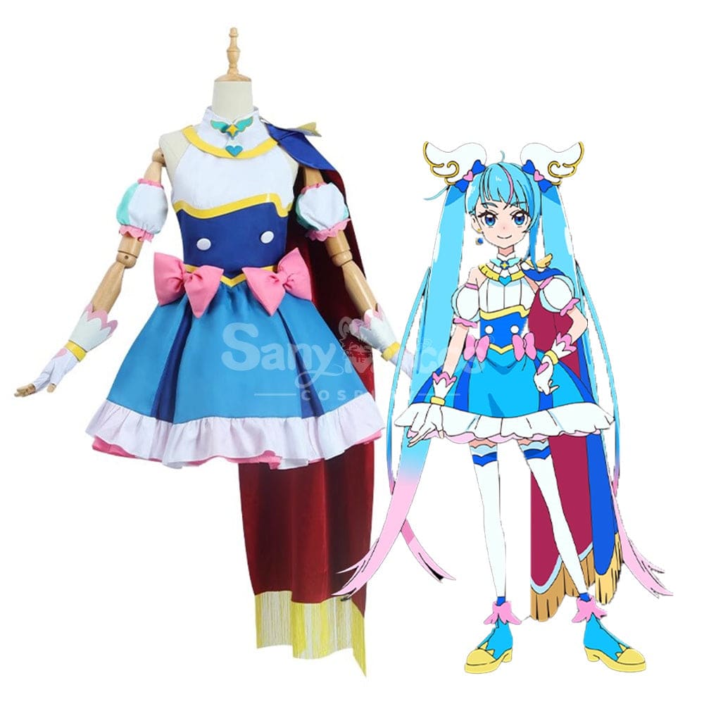 【Pre-Sale】Anime Pretty Cure Hanging Sky Cosplay Sora Harewataru Costume Premium Edition Costumes