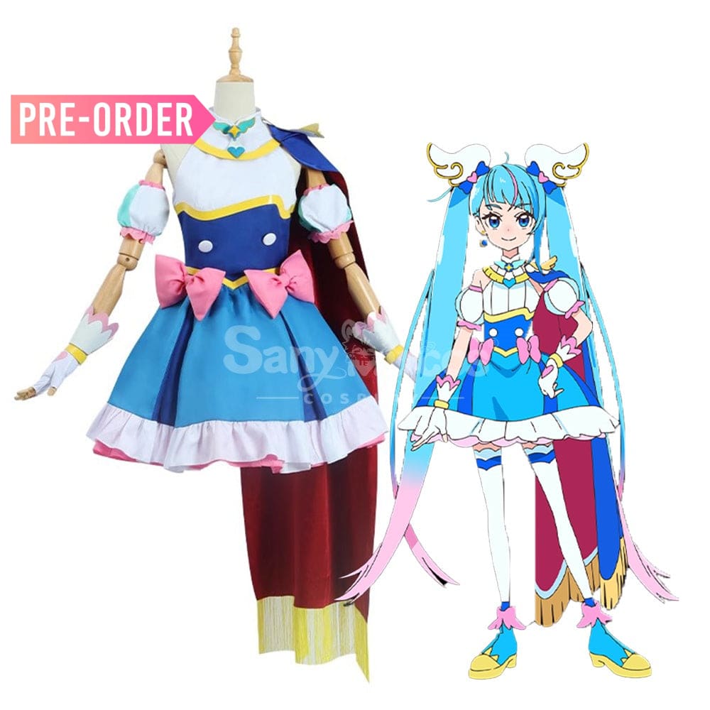 【Pre-Sale】Anime Pretty Cure Hanging Sky Cosplay Sora Harewataru Costume Premium Edition Costumes