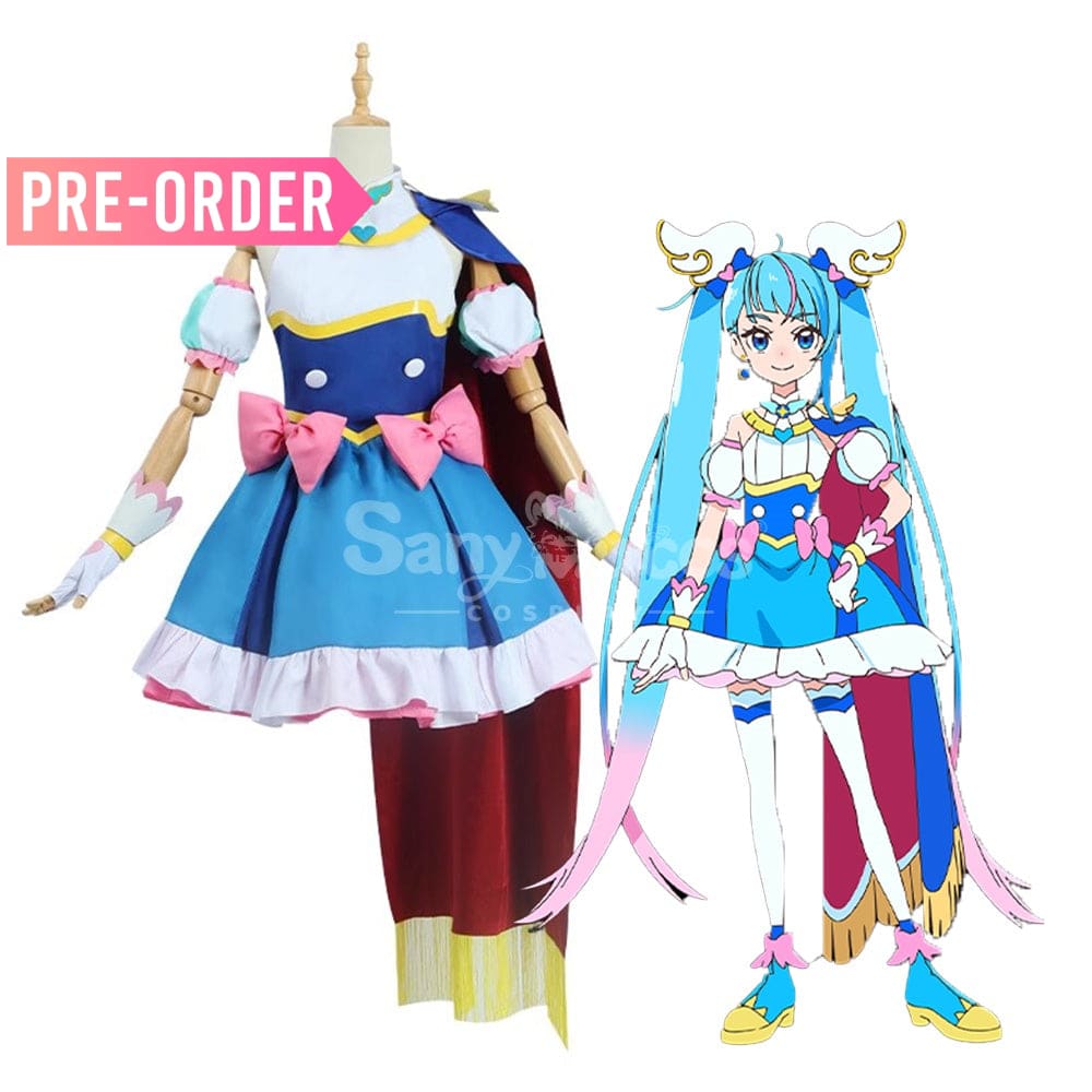 【Pre-Sale】Anime Pretty Cure Hanging Sky Cosplay Sora Harewataru Costume Premium Edition Costumes