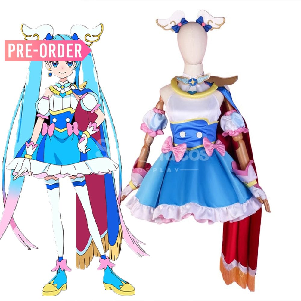 【Pre-Sale】Anime Pretty Cure Hanging Sky Cosplay Sora Harewataru Costume Premium Edition Costumes