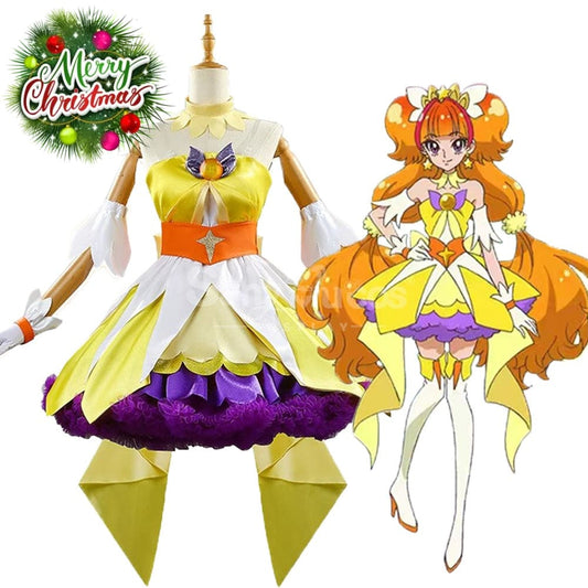 【Pre-Sale】Anime Pretty Cure Princess Cosplay Amanogawa Kirara Costume Premium Edition Costumes 1000