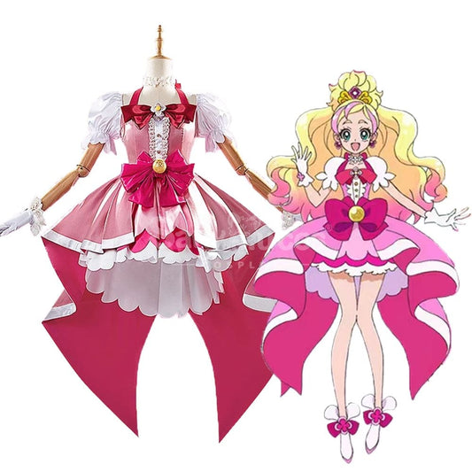 【Pre-Sale】Anime Pretty Cure Princess Cosplay Haruka Costume Premium Edition Costumes 1000