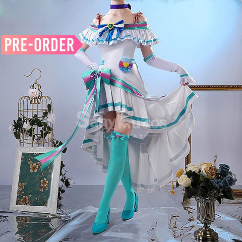 【Pre-Sale】Anime Pretty Cure Wonderful Cosplay Nekoyashiki Mayu Costume Premium Edition Costumes