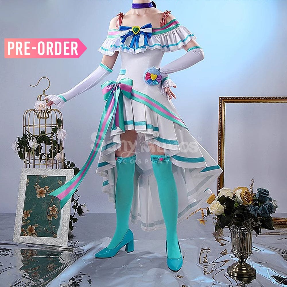 【Pre-Sale】Anime Pretty Cure Wonderful Cosplay Nekoyashiki Mayu Costume Premium Edition Costumes