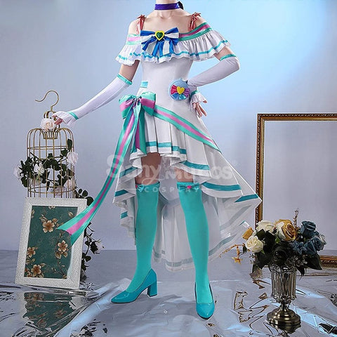 【Pre-Sale】Anime Pretty Cure Wonderful Cosplay Nekoyashiki Mayu Costume Premium Edition Costumes