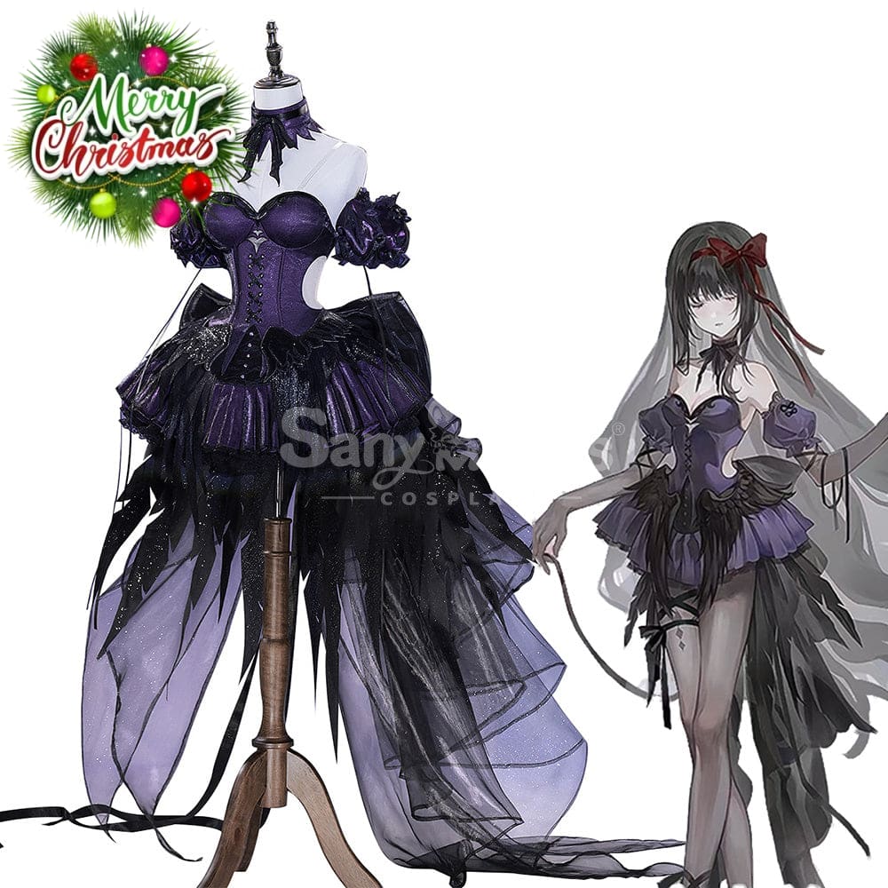 【Pre Sale】Anime Puella Magi Madoka Magica Cosplay Homura Akemi Cosplay Costume Premium Edition Cosplay Costumes