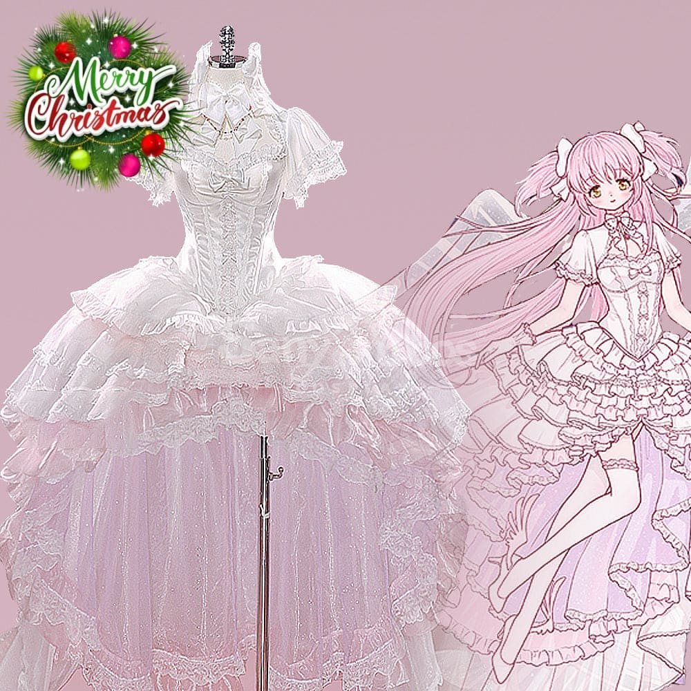 【Pre-Sale】Anime Puella Magi Madoka Magica: The Movie Cosplay Kaname Madoka Cosplay Costume Cosplay Costumes