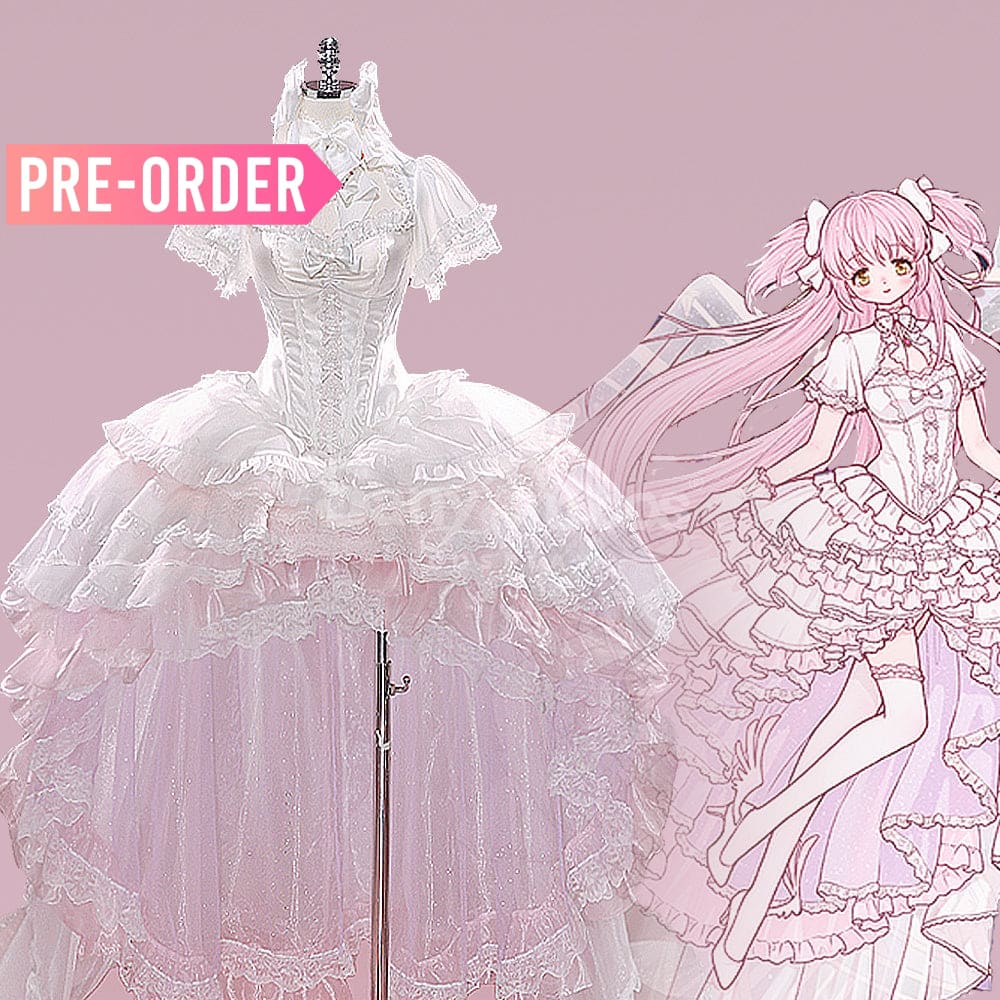 【Pre-Sale】Anime Puella Magi Madoka Magica: The Movie Cosplay Kaname Madoka Cosplay Costume Cosplay Costumes