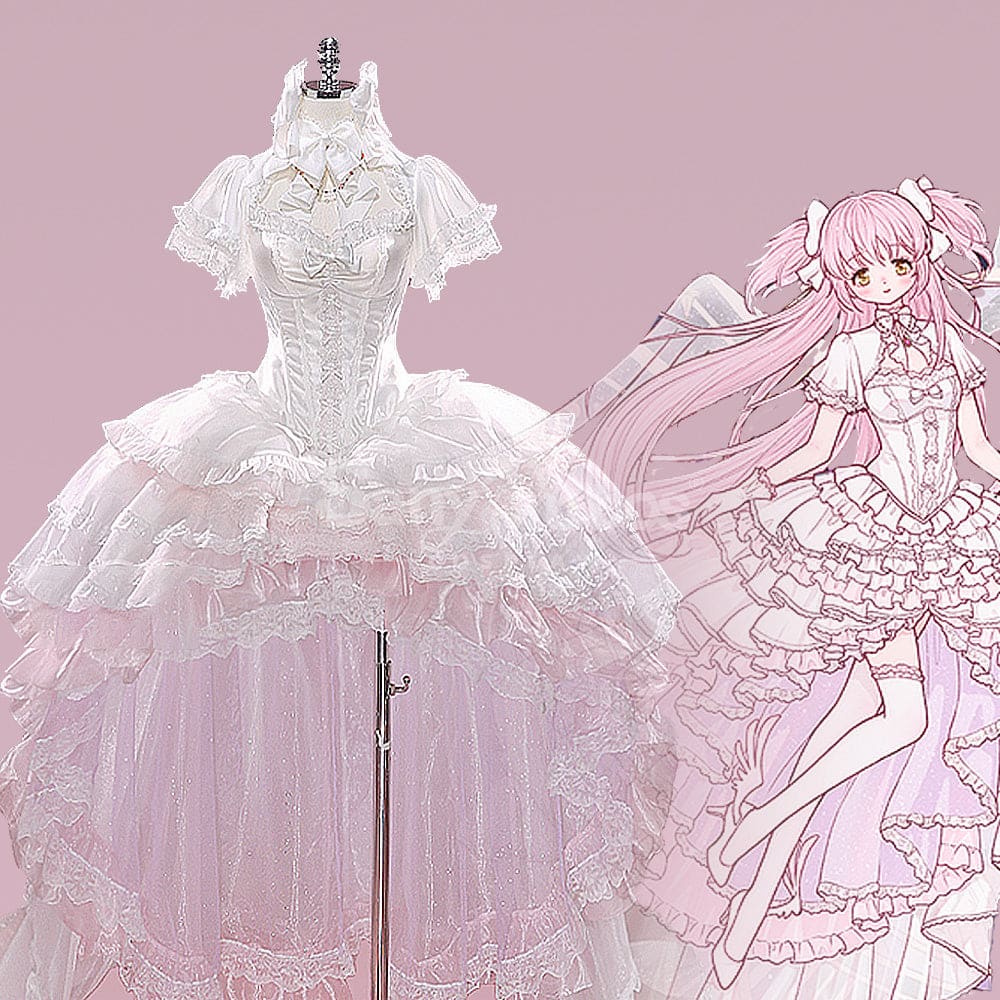 【Pre-Sale】Anime Puella Magi Madoka Magica: The Movie Cosplay Kaname Madoka Cosplay Costume Cosplay Costumes