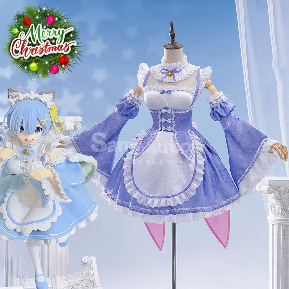 【Pre-Sale】Anime Re Zero Cosplay Rem Maid Cosplay Costume Cosplay Costumes