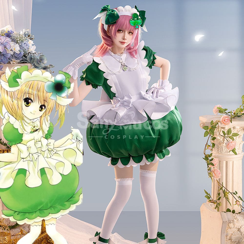 【Pre-Sale】Anime Shugo Chara! Cosplay Amulet Clover Hinamori Amu Cosplay Costume Premium Edition Cosplay Costumes