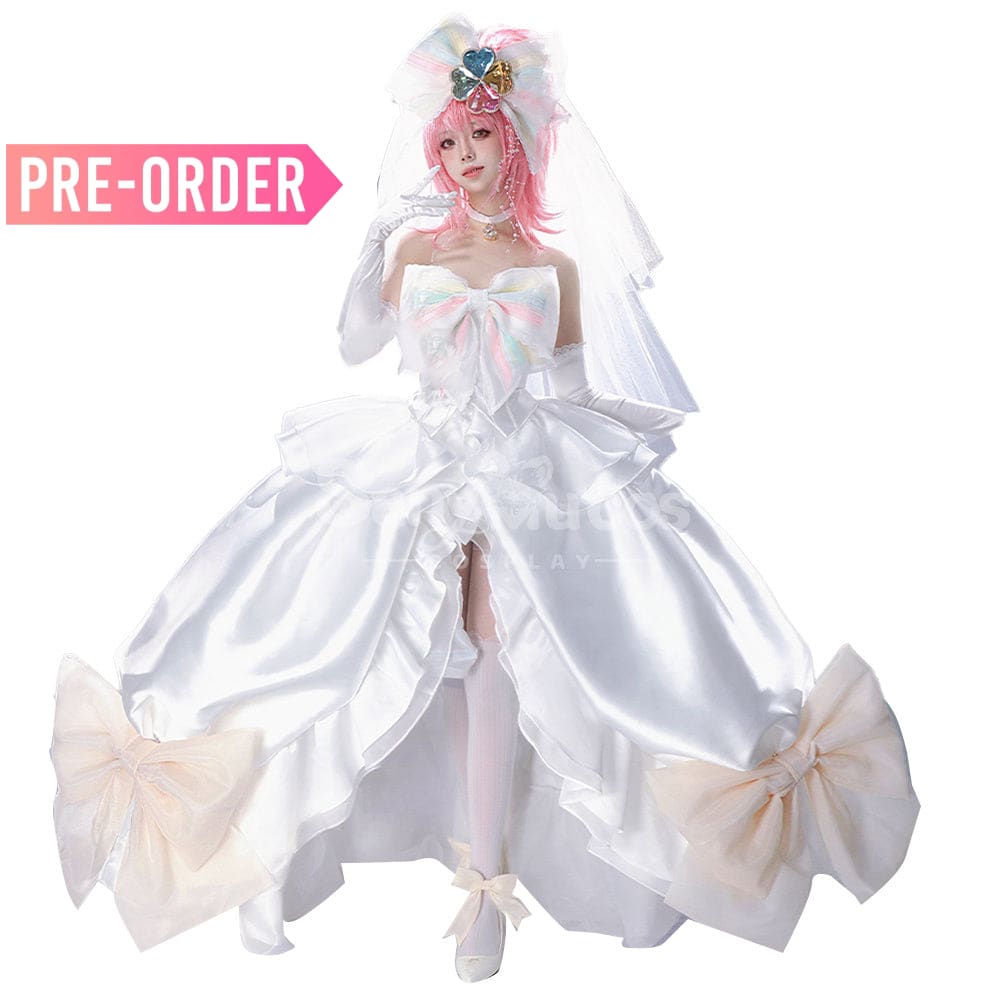 【Pre-Sale】Anime Shugo Chara! Cosplay Hinamori Amu Wedding Dress Cosplay Costume Cosplay Costumes