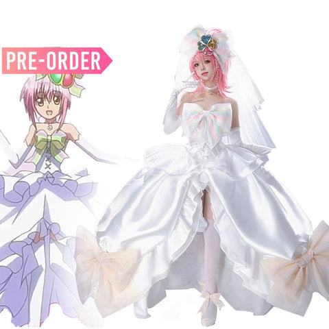 【Pre-Sale】Anime Shugo Chara! Cosplay Hinamori Amu Wedding Dress Cosplay Costume Cosplay Costumes