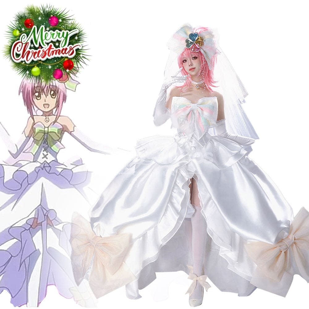 【Pre-Sale】Anime Shugo Chara! Cosplay Hinamori Amu Wedding Dress Cosplay Costume Cosplay Costumes
