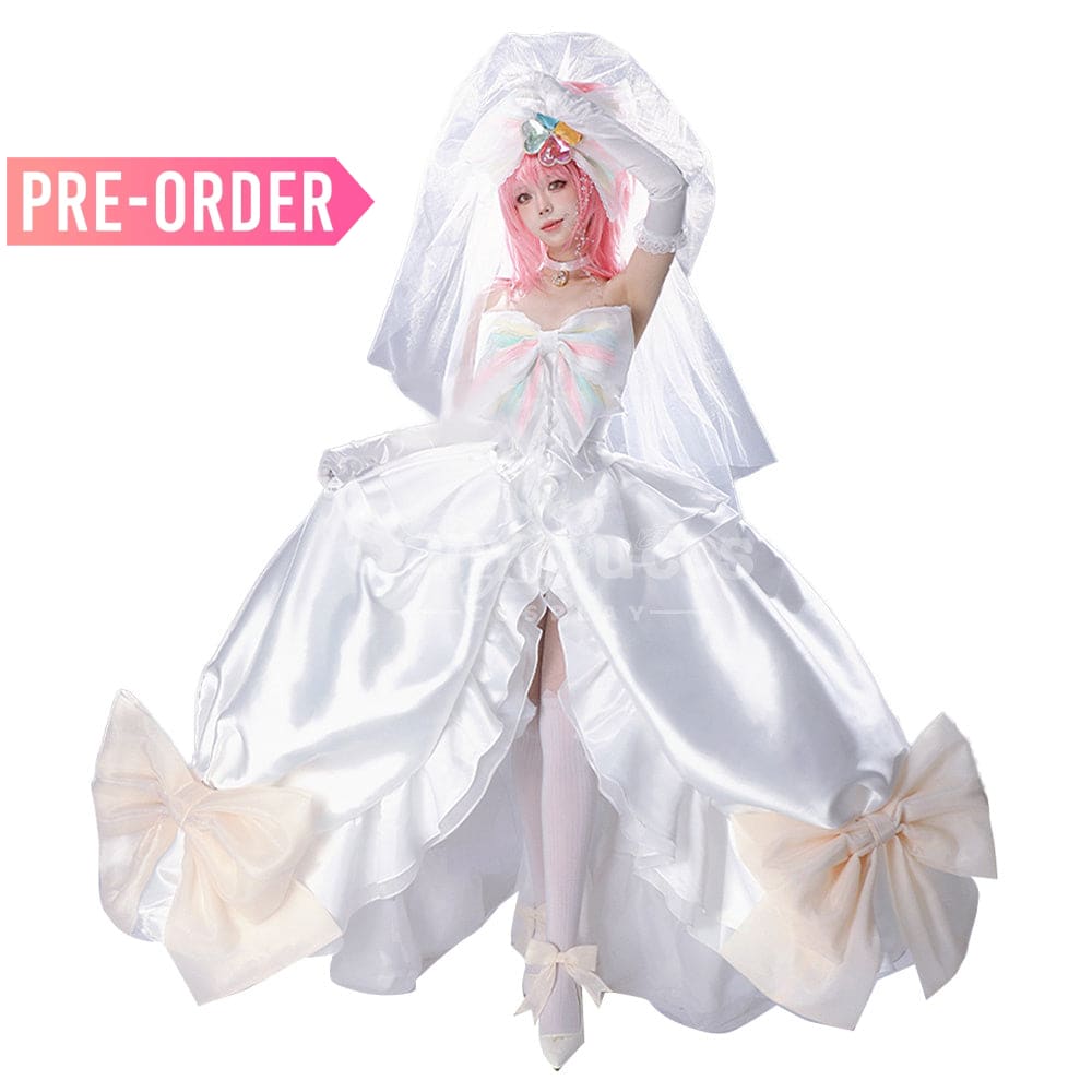 【Pre-Sale】Anime Shugo Chara! Cosplay Hinamori Amu Wedding Dress Cosplay Costume Cosplay Costumes