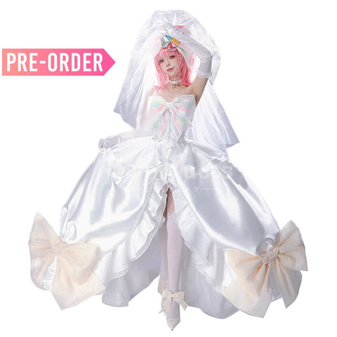 【Pre-Sale】Anime Shugo Chara! Cosplay Hinamori Amu Wedding Dress Cosplay Costume Cosplay Costumes
