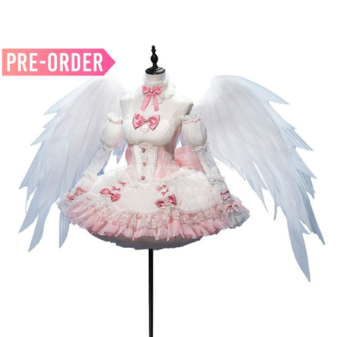 【Pre Sale】Anime Shugo Chara! Cosplay Tsukiyomi Utau Angel Cosplay Costume Cosplay Costumes