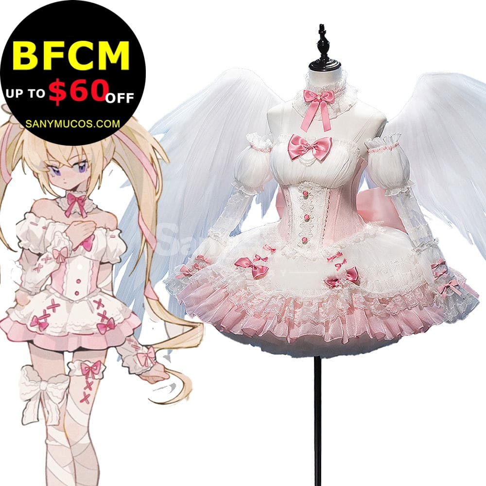 【Pre Sale】Anime Shugo Chara! Cosplay Tsukiyomi Utau Angel Cosplay Costume Cosplay Costumes
