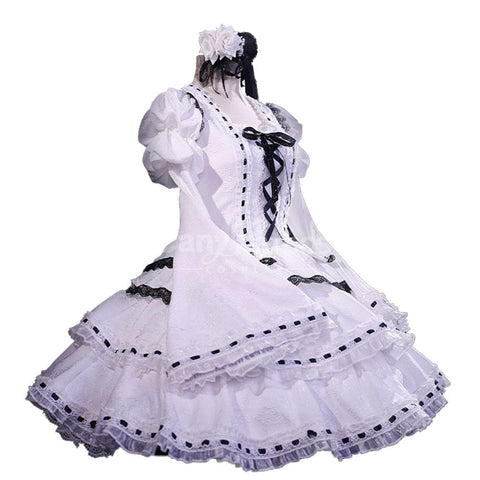 【Pre-Sale】Anime Shugo Chara! Cosplay Tsukiyomi Utau White Dress Lolita-Style Cosplay Costume Cosplay Costumes