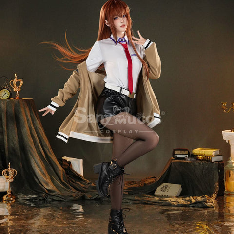 【Pre-Sale】Anime Steins;Gate Cosplay Kurisu Makise Cosplay Costume Premium Edition Cosplay Costumes