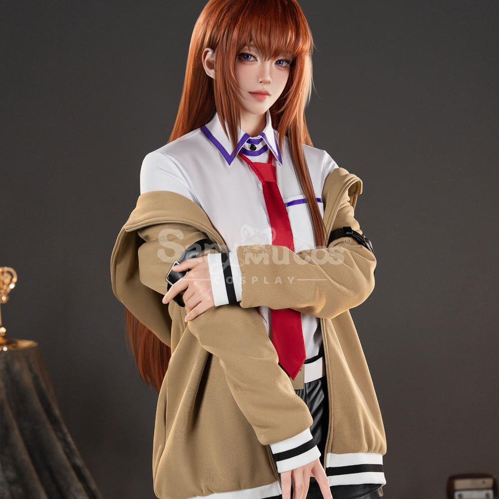 【Pre-Sale】Anime Steins;Gate Cosplay Kurisu Makise Cosplay Costume Premium Edition Cosplay Costumes