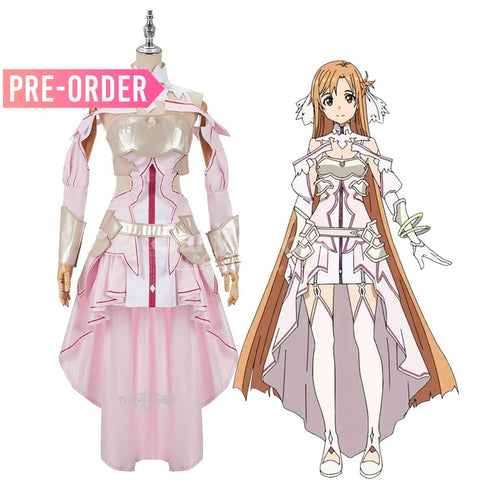 【Pre-Sale】Anime Sword Art Online Cosplay Alicization War Of The Underworld Goddess Of Creation