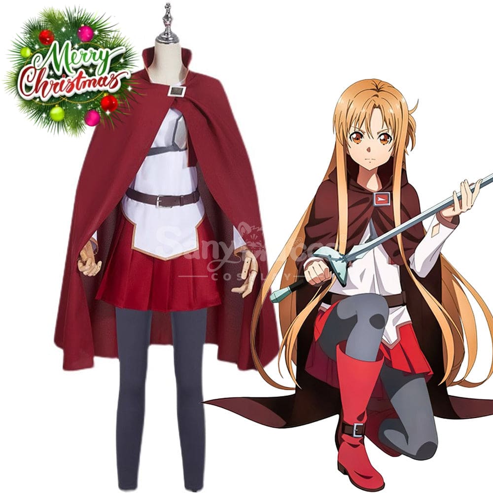 【Pre-Sale】Anime Sword Art Online Cosplay Aria Of A Starless Night Asuna Costume Costumes