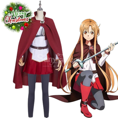 【Pre-Sale】Anime Sword Art Online Cosplay Aria Of A Starless Night Asuna Costume Costumes