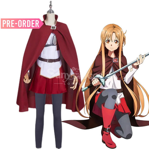 【Pre-Sale】Anime Sword Art Online Cosplay Aria Of A Starless Night Asuna Costume Costumes