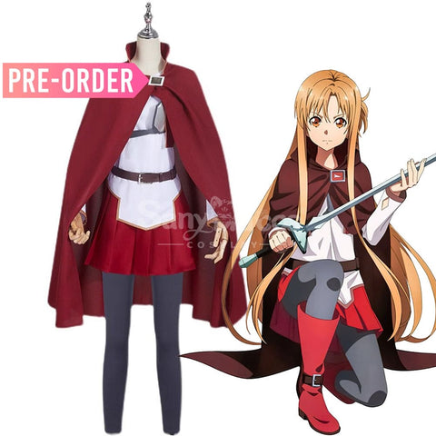 【Pre-Sale】Anime Sword Art Online Cosplay Aria Of A Starless Night Asuna Costume Costumes