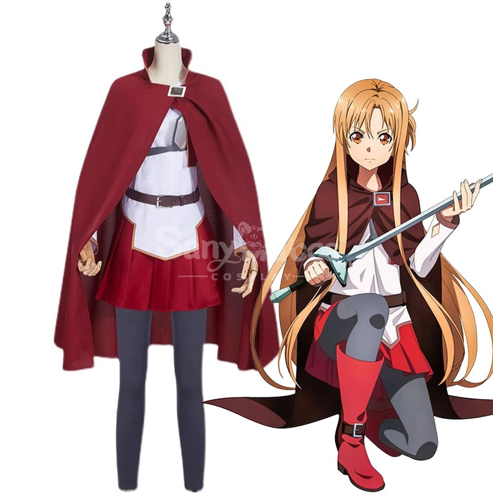 【Pre-Sale】Anime Sword Art Online Cosplay Aria Of A Starless Night Asuna Costume Costumes