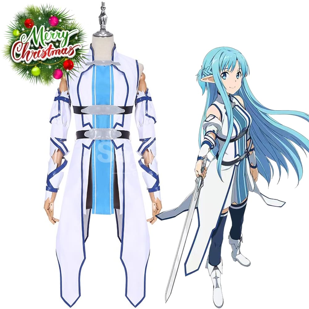 Anime Sword Art Online Ii Cosplay Asuna Yuuki Alo Costume Costumes
