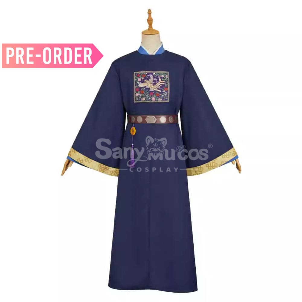 【Pre-Sale】Anime The Apothecary Diaries Cosplay Jinshi Dark Blue Cosplay Costume Cosplay Costumes
