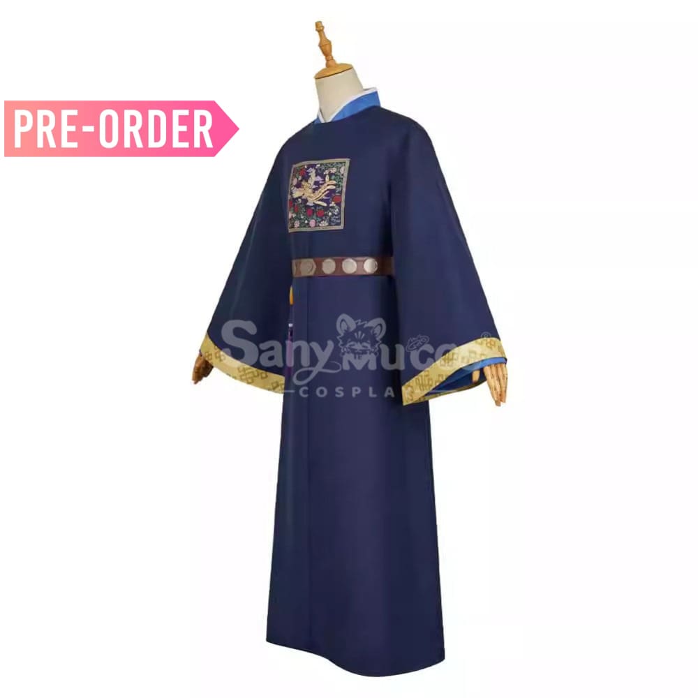 【Pre-Sale】Anime The Apothecary Diaries Cosplay Jinshi Dark Blue Cosplay Costume Cosplay Costumes
