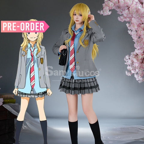 【Pre-Sale】Anime Your Lie in April Cosplay Kaori Miyazono Cosplay Costume Cosplay Costumes