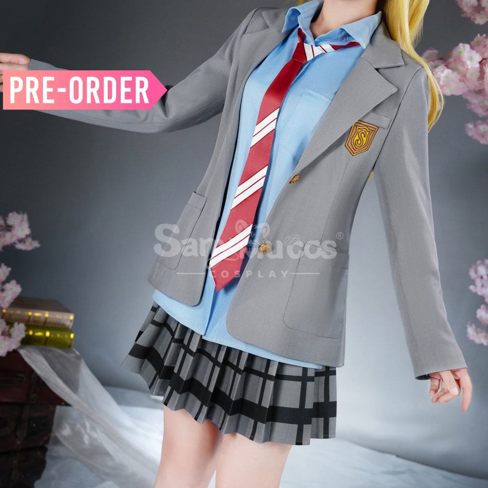 【Pre-Sale】Anime Your Lie in April Cosplay Kaori Miyazono Cosplay Costume Cosplay Costumes