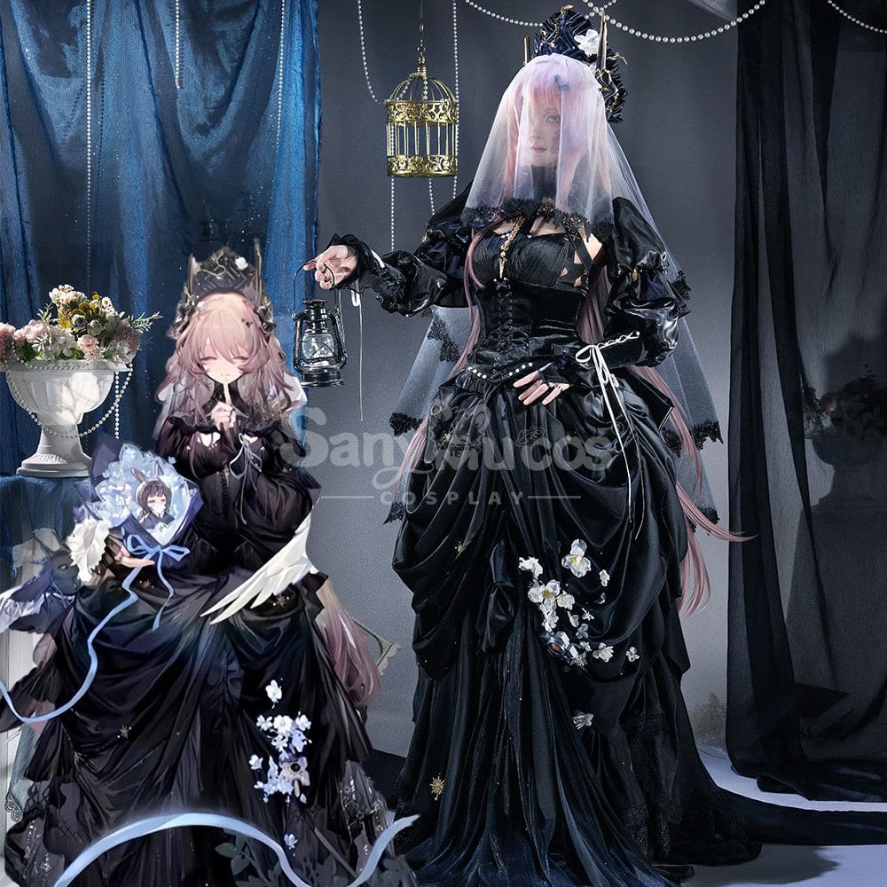 【Pre-Sale】Game Arknights Cosplay Civilight Eterna Condolence Cosplay Costume Premium Edition Cosplay Costumes