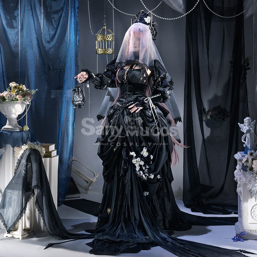 【Pre-Sale】Game Arknights Cosplay Civilight Eterna Condolence Cosplay Costume Premium Edition Cosplay Costumes