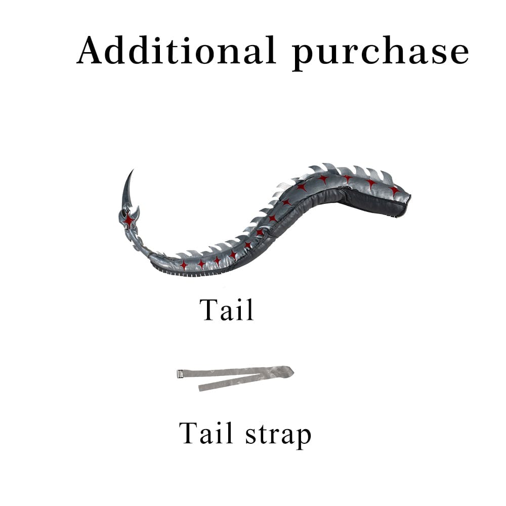 【Pre-Sale】Game Arknights Cosplay Duqiao Under the Shadowless Lamp Cosplay Costume Premium Edition Tail Cosplay Costumes