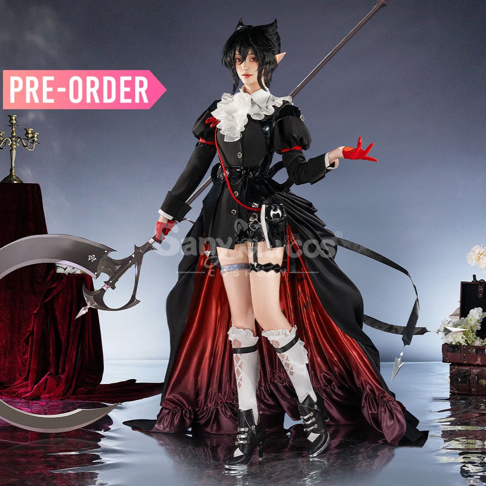 【Pre-Sale】Game Arknights Cosplay Entelechia Cosplay Costume Premium Edition Cosplay Costumes