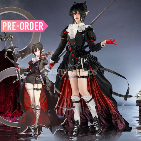 【Pre-Sale】Game Arknights Cosplay Entelechia Cosplay Costume Premium Edition Cosplay Costumes