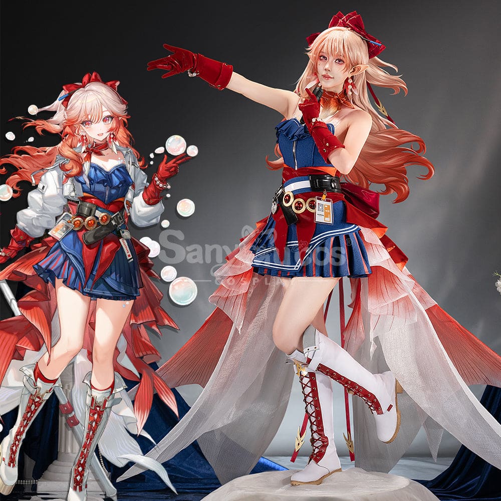 【Pre-Sale】Game Arknights Cosplay Haruka Cosplay Costume Premium Edition Cosplay Costumes