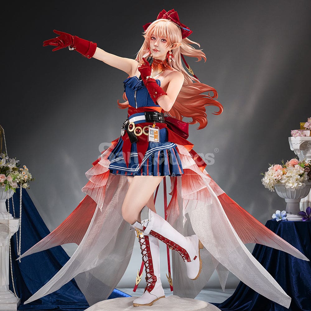 【Pre-Sale】Game Arknights Cosplay Haruka Cosplay Costume Premium Edition Cosplay Costumes