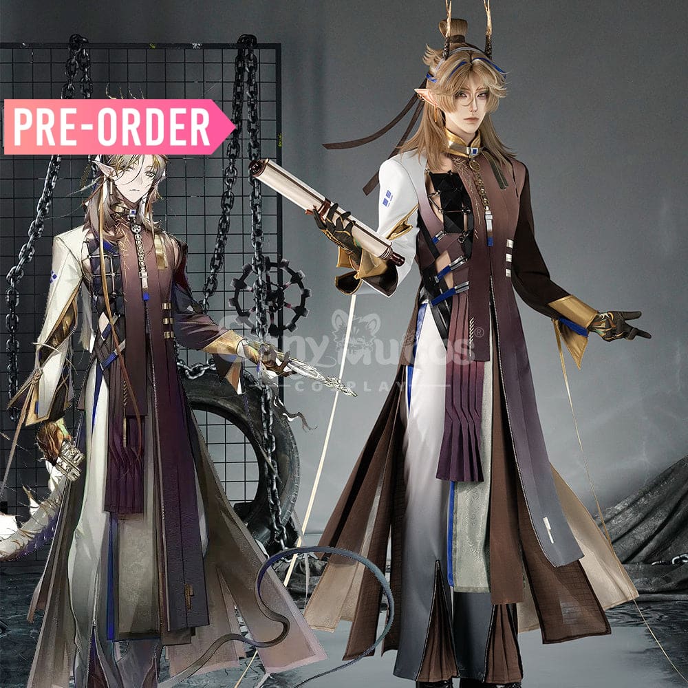【Pre-Sale】Game Arknights Cosplay Ji Cosplay Costume Premium Edition Cosplay Costumes