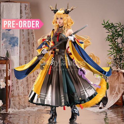 【Pre Sale】Game Arknights Cosplay Leizi Cosplay Costume Premium Edition Cosplay Costumes