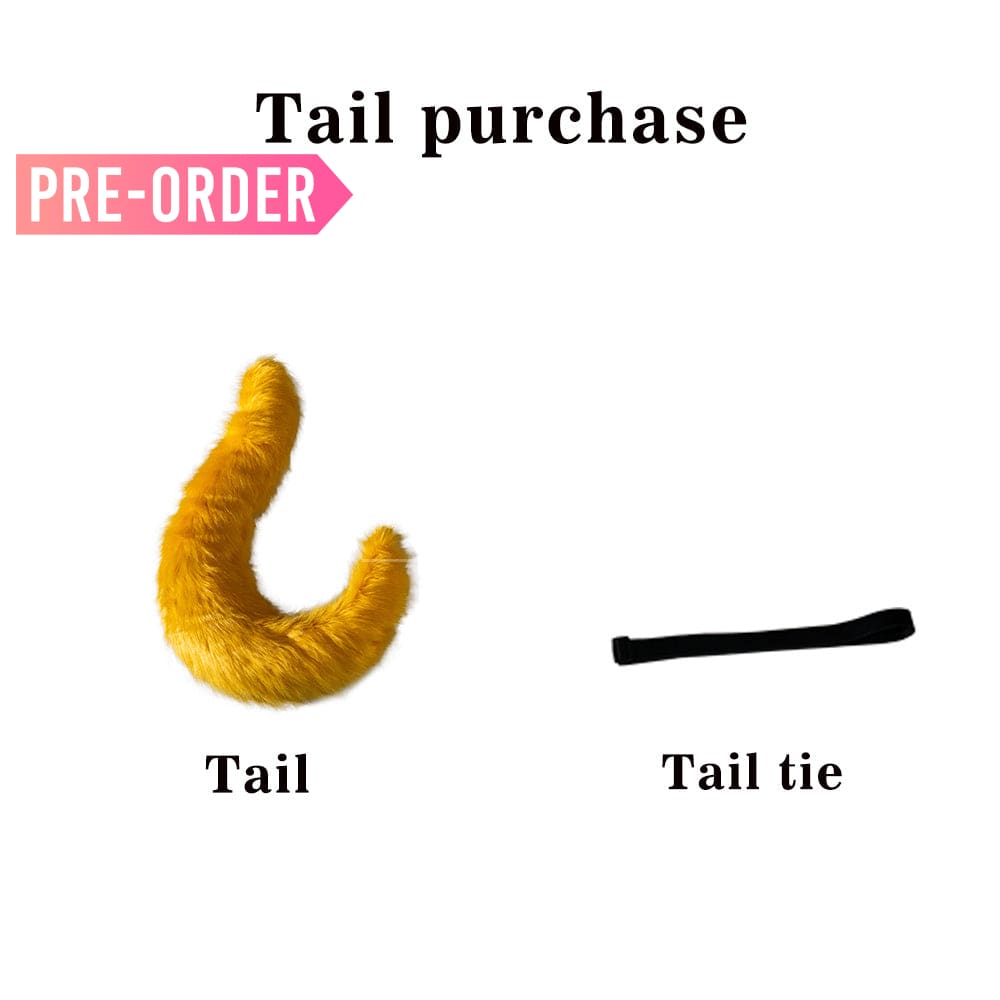 【Pre Sale】Game Arknights Cosplay Leizi Cosplay Costume Premium Edition Tail Cosplay Costumes